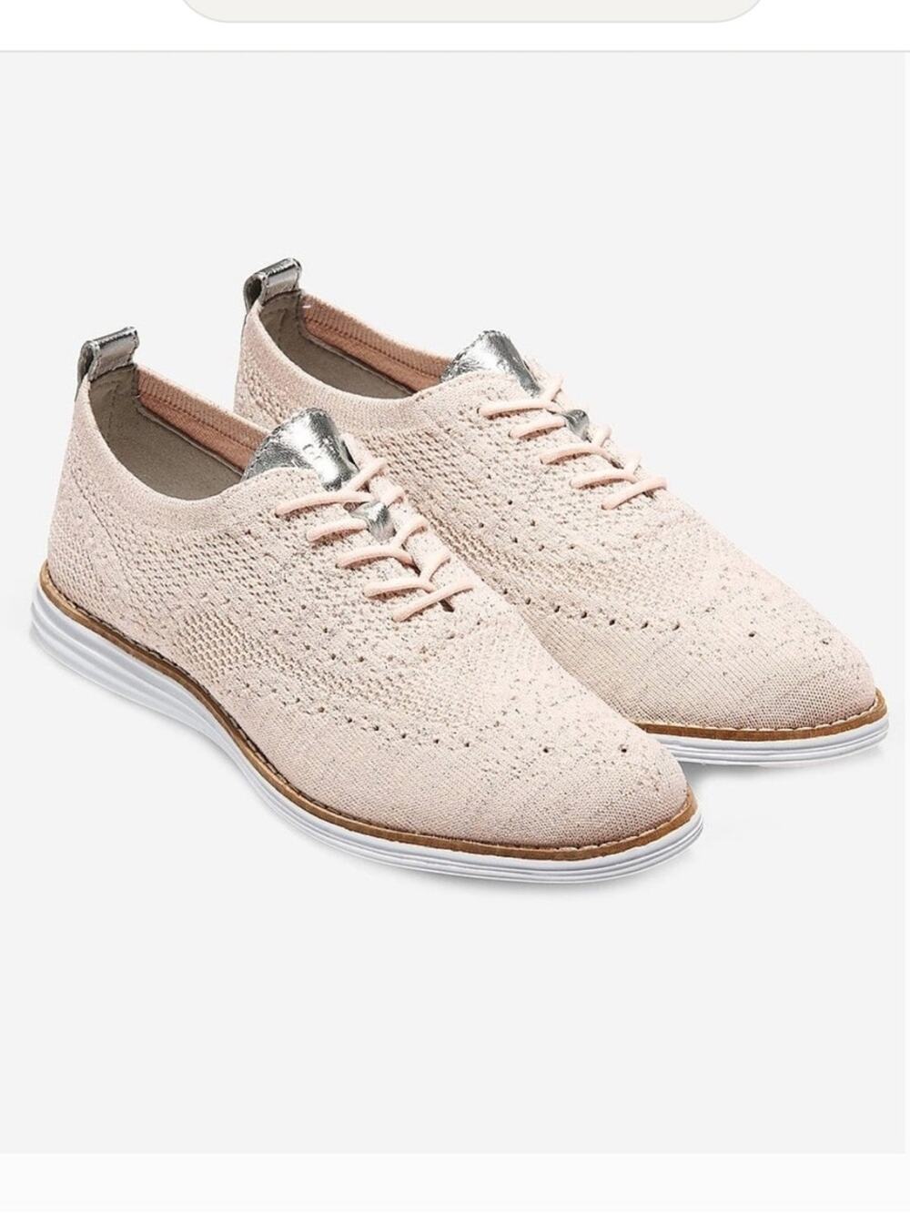 Cole Haan Original Grand Women's Stitchlite Knit Wingtip Sz 10.5